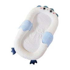 雪倫小舖 可拆洗 多功能嬰兒床中床 新生兒安撫睡窩 防吐奶便攜寶寶床(贈斜波枕 腿墊 多配件), 小恐龍