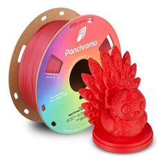 Polymaker Panchroma 매트 PLA 필라멘트 씨폼 그린 1.75mm 1kg 3D 프린팅 필라멘트 이전 폴리테라 매트 대부분의 FDM 3D 프린터에 적합 1k, 117 - 1.75mm 매트 파스텔 워터멜론 (헥스 코