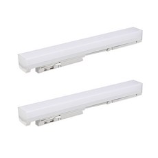 엘포스 LED SIMPLE 300mm 티에스라인등 레일조명 특허등록 TS라인등 슬림형 고출력 플리커프리 바디화이트 +니트럴장갑1개포함, 2개, 주백색