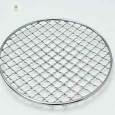 가득담기 스텐 원형 미니 석쇠 20cm 석쇠구이