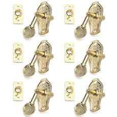 성원기업 목창틀용 꽂이쇠 도자기모양(골드), 6개, 골드