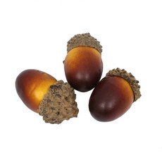 인조 모형 도토리 인테리어 소품 조화 장식 촬영 소품 20개, 상세페이지 참조