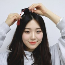 졸업 학사모 머리띠 졸업파티용품, 레드