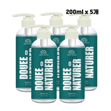듀이네이처 쉐이빙젤, 200ml, 5세트