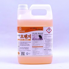 오렌지크러쉬 차량용 멀티클린 세척제 3.75L 청소 용품 정제 위생용품 스프레이 클리 너, 본상품