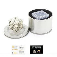 5mm 네오큐브 자석큐브 자기 공, 밝은 흰색, 1개