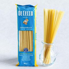 데체코 페투치네 파스타 페투치니 듀럼밀 스파게티 면 이탈리아 파스타면 500g, 1개