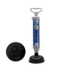 피스톤 압축기 약15x48cm 화장실 변기 하수구 변기막힘 관통기, 1