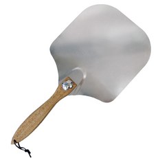 出/入爐鏟 旋轉手柄鋁鏟 附綁繩方形披薩鏟－パンの鍋（胖鍋）, 1個