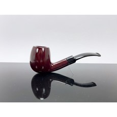 Brebbia普利比亞義大利瑪格麗系列手工煙斗 石楠木2.5mm煙斗 新手彎煙斗#0317-1瑪, 1個