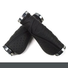 자전거 핸들 알루미늄 합금 바 그립 라이딩 바이스 장비 산악 바 액세서리, Black-Titanium, 12) Black-Titanium, 1개