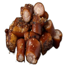 경화시장 방구족발 쫀득쫀득한 불향 캠핑 꼬리족발 국내산 400g, 3개