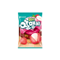 오리온 리찌 알맹이 젤리, 67g, 4개