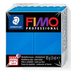 Staedtler Fimo 프로페셔널 소프트 폴리머 클레이 85g(3온스) 오렌지, 블루