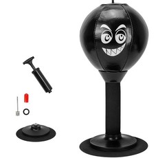 책상 스트레스 해소 펀칭볼 사무실 또는 가정용 미니 데스크탑 복싱 장난감 보스 동료를 위한 재미있는 개그 선물 남성용 운동 및 휴식을 반사 테이블 펀치 볼, 책상 스트레스 해소 펀칭볼, 사무실 또는 가정용 미니