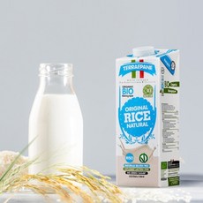 유기농 라이스밀크 쌀우유 쌀음료 이탈리아산, 1L