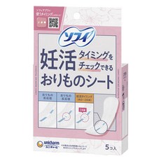 SOFY 蘇菲 Timing Check護墊 5片入, 一般, 1盒, 5片