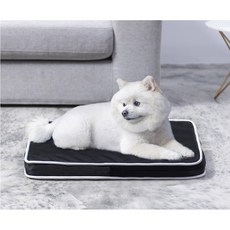 萊恩家 LIFEAPP透芯涼寵物睡墊 透氣升級布套可拆洗狗床貓床墊, 1個, M號 (現貨), 曜石黑