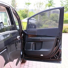 Y.WINNER 차량용 방충망 차 안에서 숙박 커튼 방충망 좌우 1세트(2장 포함) 윈도우넷 설치가 간편한 차량 내부 통풍 환기 아웃도어 자동차 용품