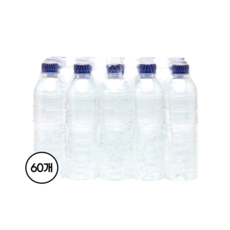 평창수 생수 무라벨, 500ml, 60개