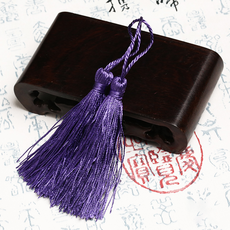 6종 색상 학사모수술 학사모태슬 국화수술 어린이집 유치원 졸업식 모자 4P, 4개, 1세트, 보라