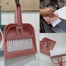 미니 빗자루 세트 빗자루세트 쓰레받이세트, 1개