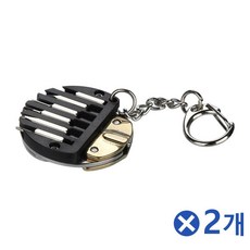 휴대용 쏙 미니멀티툴 2개 한손에 열쇠고리 키링 다 esc+96763rp