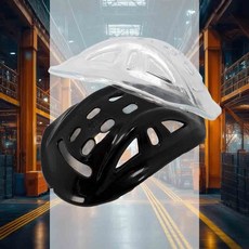 마스온 착용감 부상방지 헬멧 턱 받침, 투명