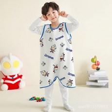 臺灣出貨 男童睡袋寶寶春秋款兒童防踢被背心小男孩無袖秋冬季夾棉睡衣爬服