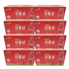 영진 프리미엄 진홍삼/활력충전 홍삼농축액 대추 계피 홍삼 음료 드링크, 80개, 100ml