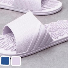 지압 사무실 실속형 실내화 발아치 기능성 보행, 01지압슬리-라벤더S