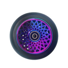 두발 스턴트스쿠터 교체 바퀴 킥보드 휠 부품, 17번 색상 110mm, 1개