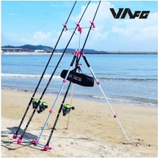 VAFG 서프 스탠드 1800 원투 낚시 받침대 거치대, 1개