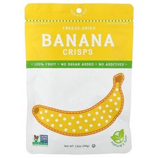 Nature's Turn 동결 건조 바나나 크리스프 34g(1.2온스), 34 g