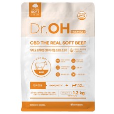 닥터오 프리미엄 위드 햄프씨드 더 리얼 소프트 사료, 1개, 1.2kg, 소