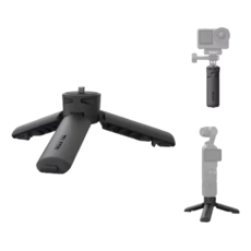 [TELESIN] 미니 퀵릴리즈 삼각대 핸드그립 - DJI 오즈모포켓 오즈모 액션캠 고프로 인스타360 1/4 어댑터 - 신제품 출시, 1개, TELESIN 미니삼각대