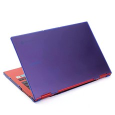 204038 MCover 2021~2022 13.3인치 삼성 갤럭시 크롬북 2 XE530QDA 시리즈 노트북 컴퓨터에만 호환되는 케이스 (다른 모델에는 맞지 않음) - 블루