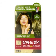 염색약 엘라스틴 살롱드컬러 애쉬브라운 1P 59967PC 1(PC), 1개, 색상