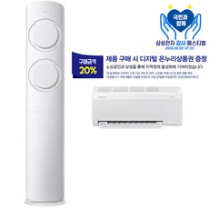 AF17B6474TZR 삼성전자 비스포크 Q9000 멀티에어컨 17평형+6평형 실외기포함 기본설치 별도, AF19B6474WZRS (19+6평형), 일반배관형, 멀티형