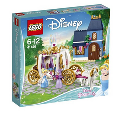 레고 디즈니프린세스 41146 신데렐라의 마법같은 밤, 혼합 색상, 1개