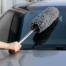 시크릿 롱와이드 길이조절 극세사 차량용 먼지털이개 wa052, 1개