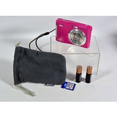 산요 VPC-S1085 10MP 3배 광학 줌 핑크색 디지털 카메라 - 테스트 완료 및 작동 확인