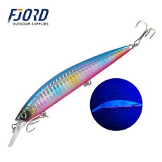 70S 미끼 헤비 긴 110S 미노우 FJORD 37G 인공 저크베이트 팅 90S 29G 싱킹 낚시 17G, color 2, 110mm 37g, 1개