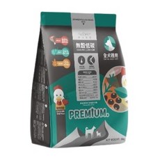 陪心寵糧 nu4PET 狗飼料 無穀低碳狗糧 雞肉 蔬菜, 雞肉, 蔬菜, 1kg, 1