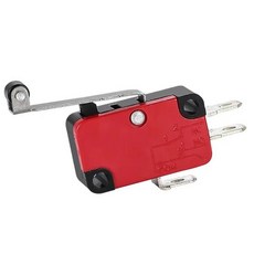 10pcs 마이크로 리미트 스위치 V 156 1C25 긴 힌지 롤러 순간 SPDT 스냅 액션, 04 1pcs
