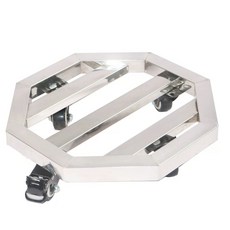 스테인리스 화분받침 트레이 바퀴형 화분 트롤리 선반 스텐, A. 직경 25mm 외경 30mm
