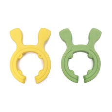 미미스토어 국자받침 국자거치대 실리콘국자받침, 그린