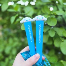 산리오 피규어 줄넘기 시나모롤, 1개, 스카이블루