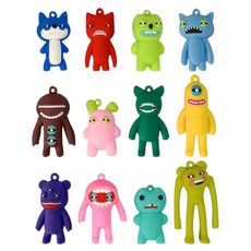 어글리몬스터 캔 키링 열쇠고리 (24개), 몬스터 에너지 제로슈거 355ml 24개, 355ml