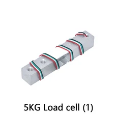 1pcs 디지털 로드 셀 무게 센서 1KG 휴대용 전자 주방 저울 + HX711 광고 모듈, 02 5KG Sensor